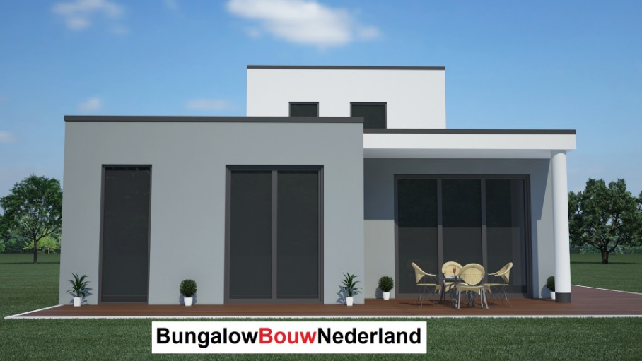 semi-bungalow alles gelijksvloers met kleine verdieping type H73