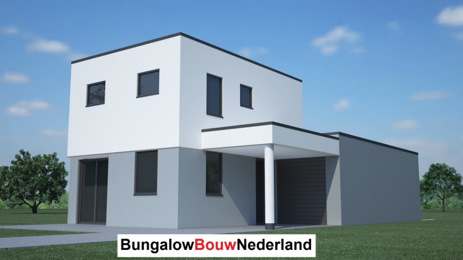 semi-bungalow alles gelijksvloers met kleine verdieping type H73