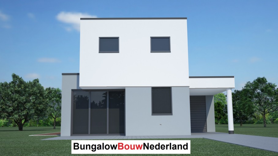 semi-bungalow alles gelijksvloers met kleine verdieping type H73