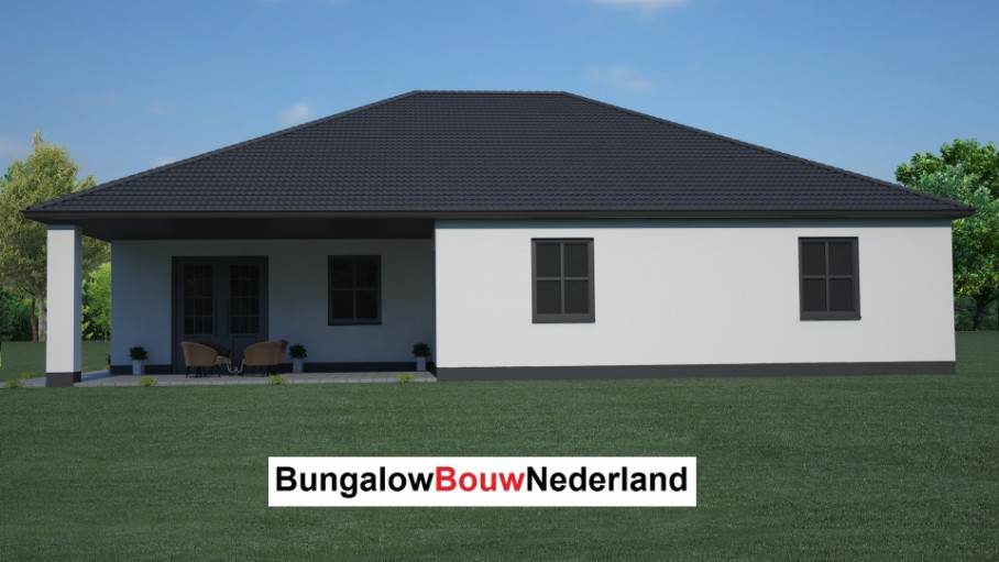 semibungalow gelijkvloers met zolderverdieping ontwerp L11 