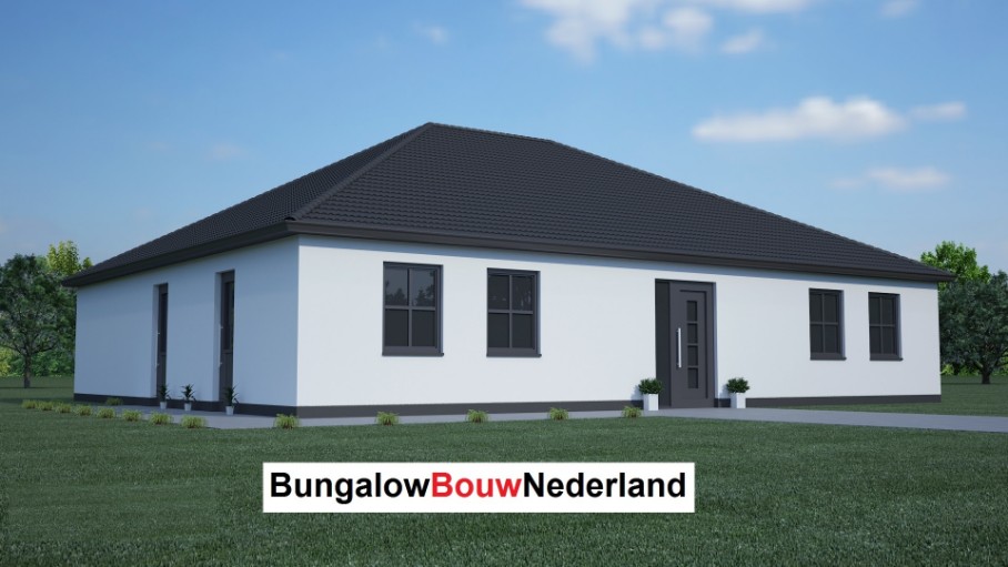 semibungalow gelijkvloers met zolderverdieping ontwerp L11 