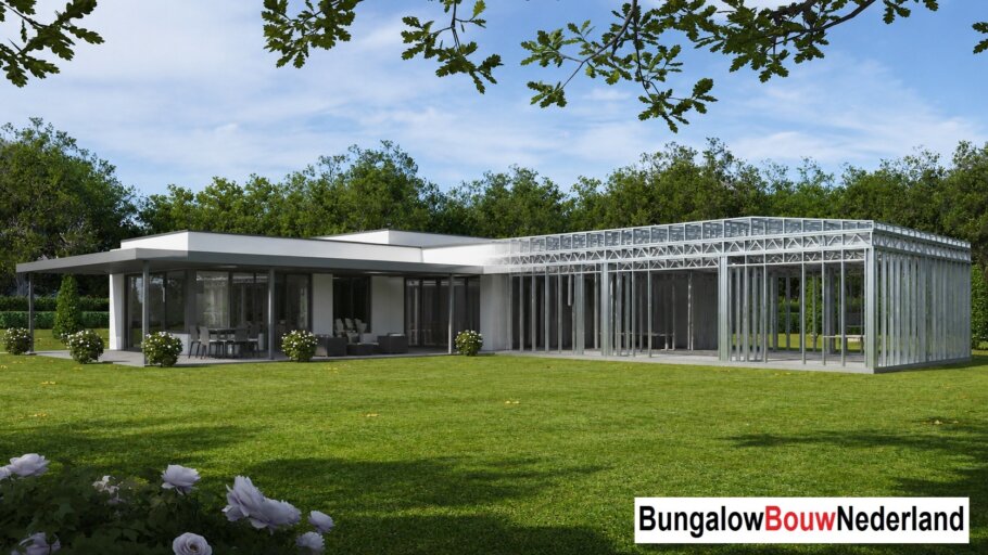 Staalframebouw constructie in levensloopbestendige woning 